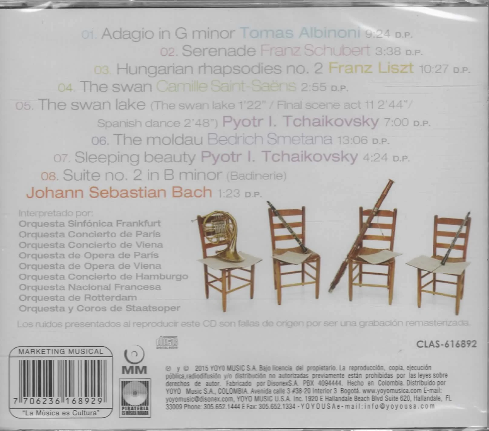 CD The gratest Classical Masterpieces Vol. 6 - Image 2