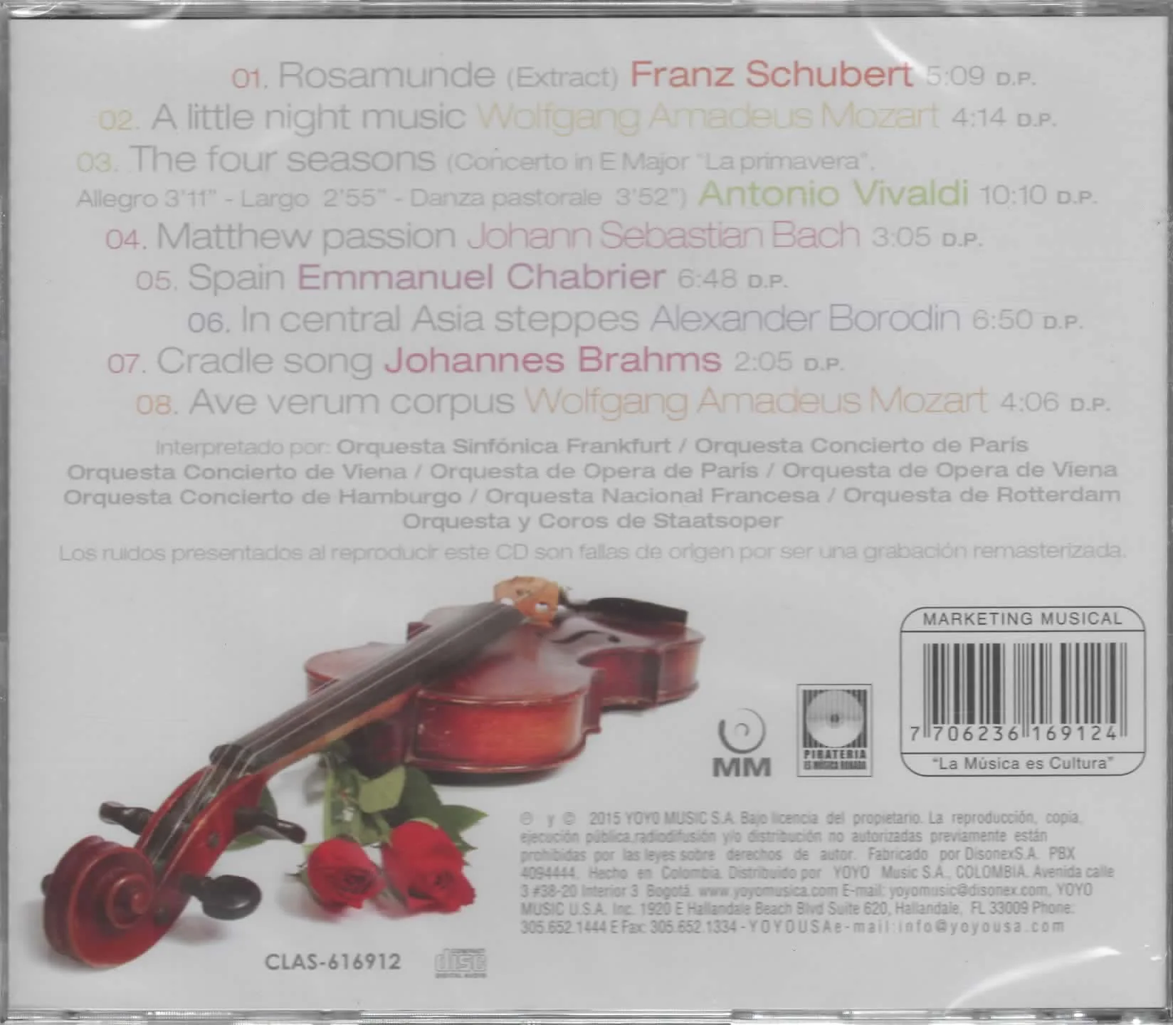 CD The gratest Classical Masterpieces Vol. 8 - Image 2