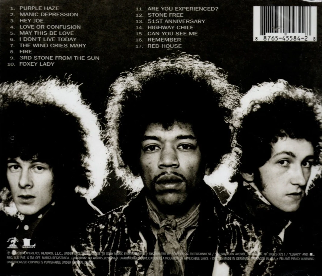 CD The Jimi Hendrix Experience – Are You Experienced - Image 2