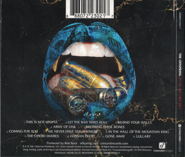 CD The Offspring – Let The Bad Times Roll - Image 2
