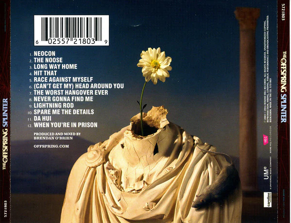 CD The Offspring ‎– Splinter - Image 2