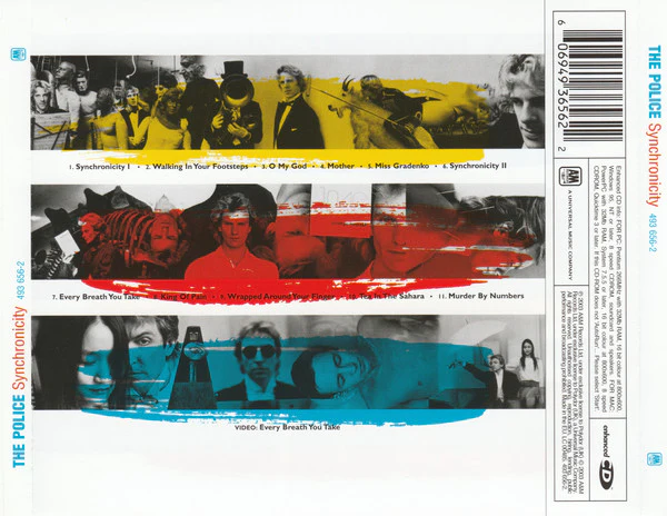 CD The Police ‎– Synchronicity - Image 2