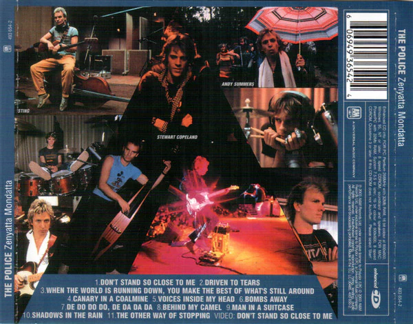 CD The Police – Zenyatta Mondatta - Image 2