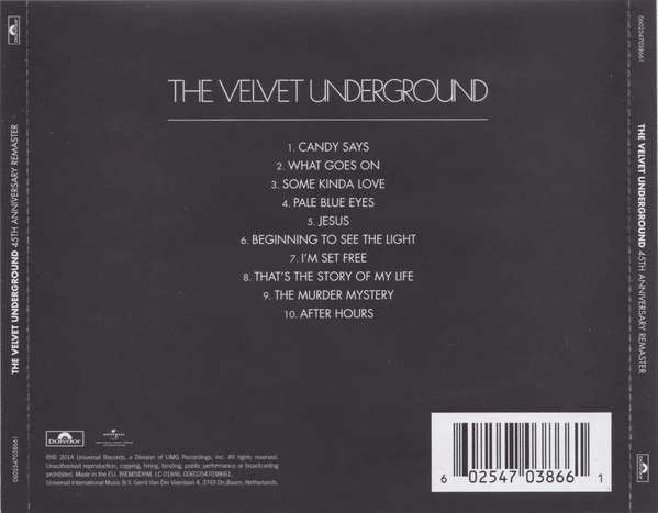 CD The Velvet Underground – The Velvet Underground - Image 2