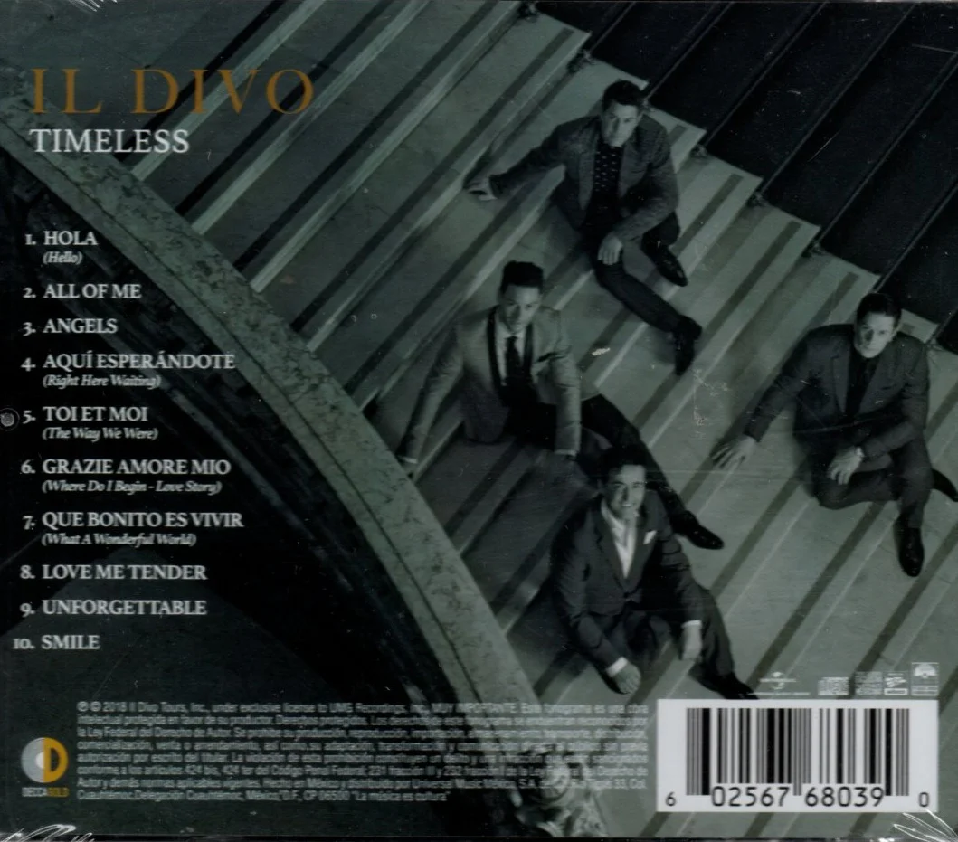 CD IL Divo - Timeless - Image 2
