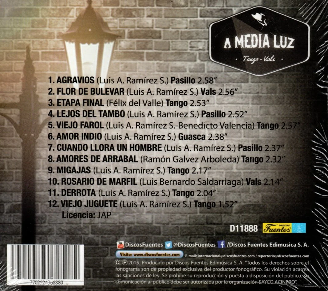 CD Tributo A Caballero Gaucho - A Media Luz - Image 2