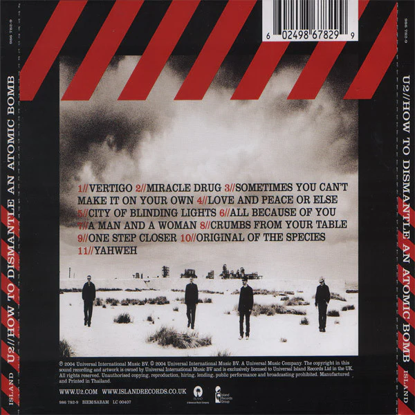 CD U2 – How To Dismantle An Atomic Bomb - Image 2