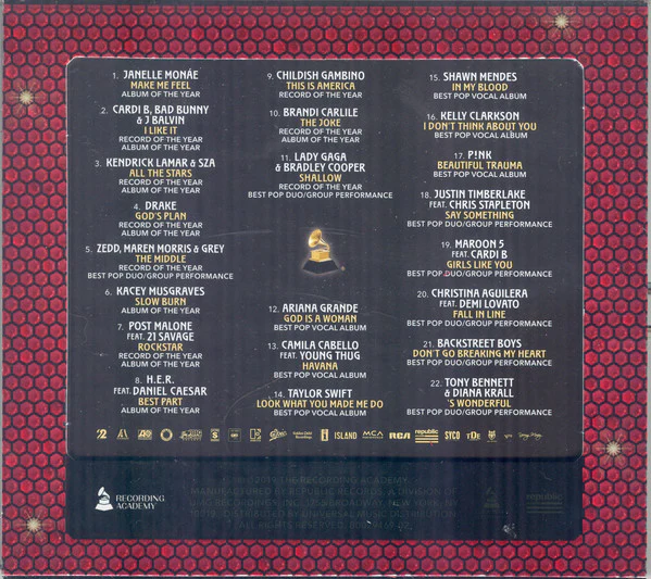 CD Various – Grammy Nominees 2019 - Image 2