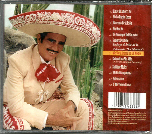 CD Vicente Fernandez – Entre El Amor Y Yo - Image 2