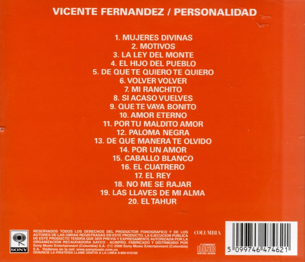 CD Vicente Fernández - Personalidad - Image 2