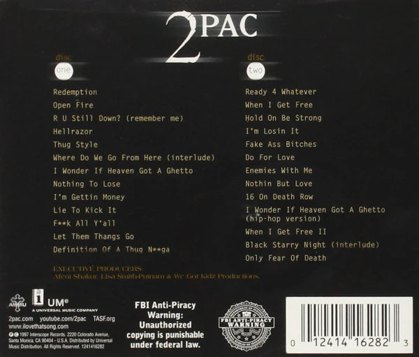 CD X2 2Pac – R U Still Down? [Remember Me] - Image 2