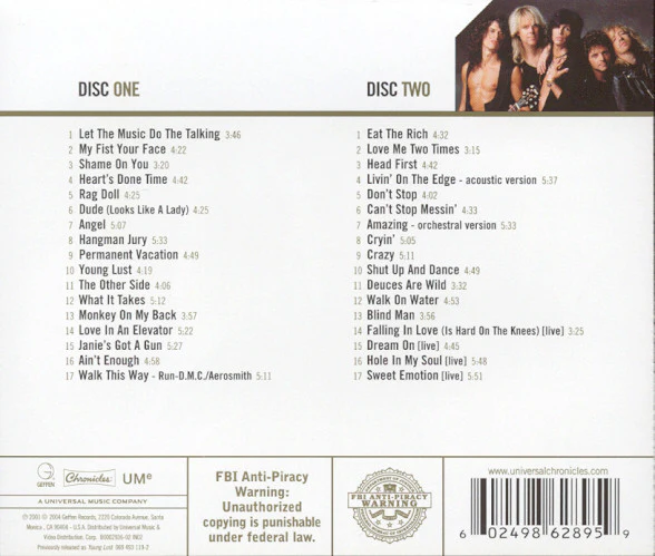CDX2 Aerosmith – Gold - Image 2