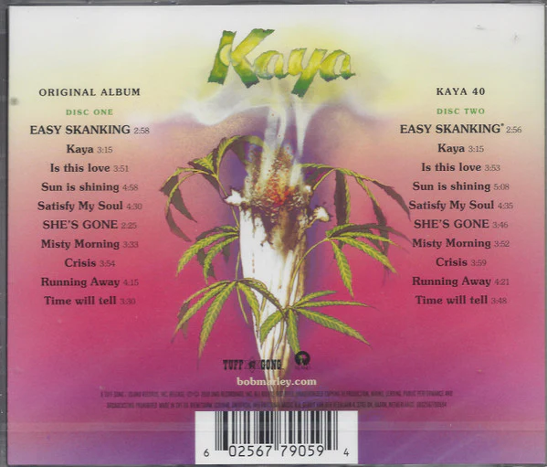 CDX2 Bob Marley & The Wailers – Kaya - Image 2