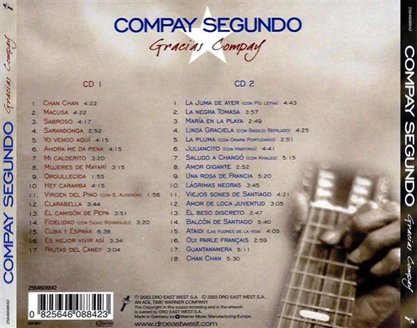 CDX2 Compay Segundo – Gracias Compay - Image 2