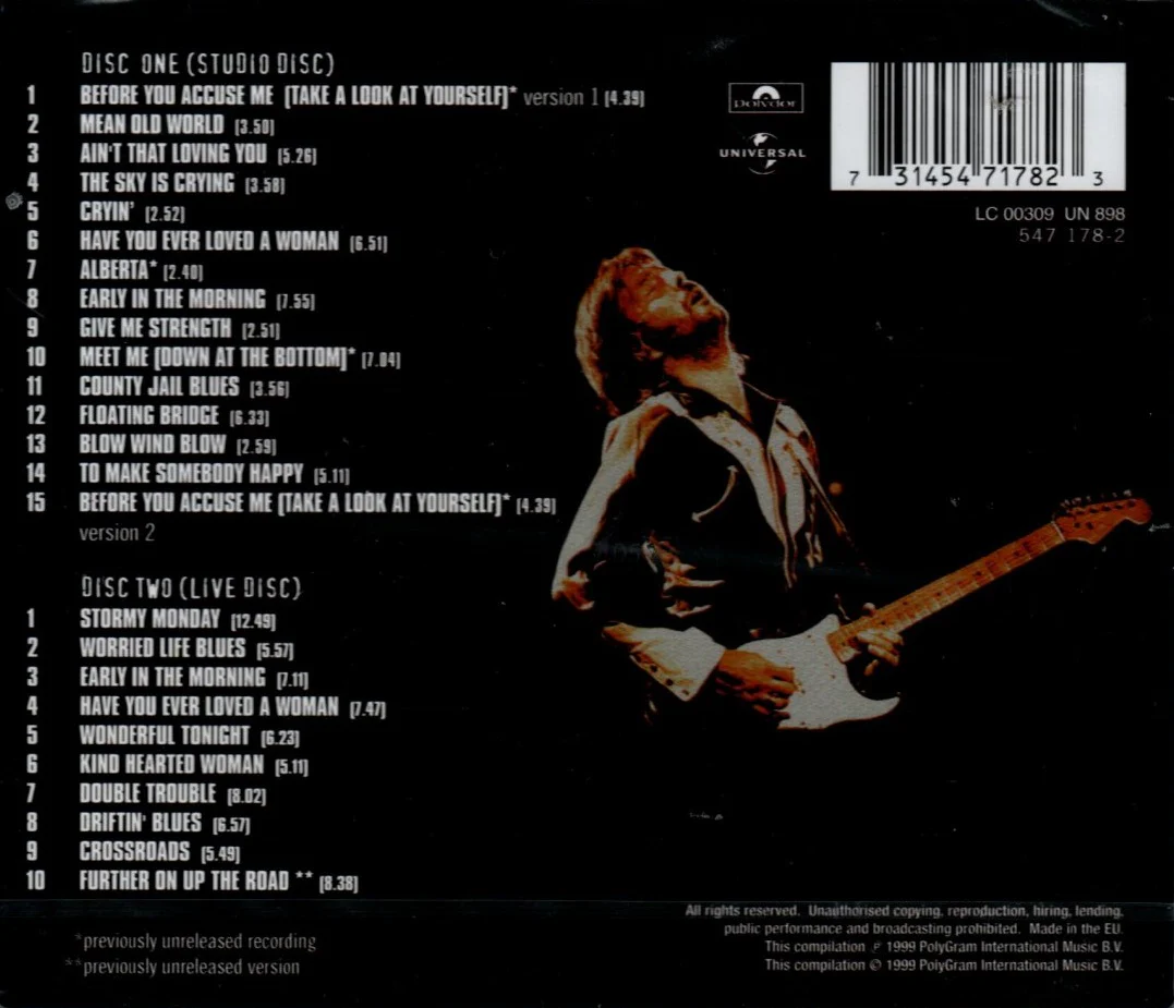 CD X2 Eric Clapton – Blues - Image 2