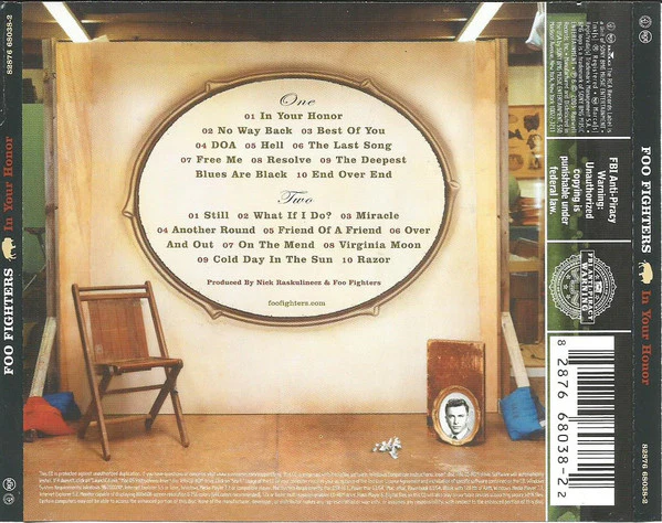 CDX2 Foo Fighters ‎– In Your Honor - Image 2