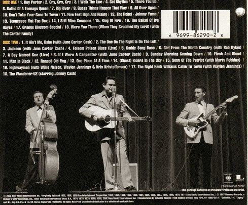 CD X2 Johnny Cash – The Essential Johnny Cash - Image 2