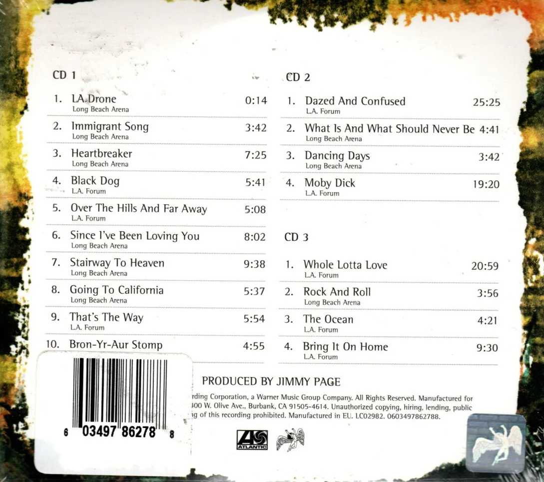 CD X2 Led Zeppelin - How The West Was Won - Image 2