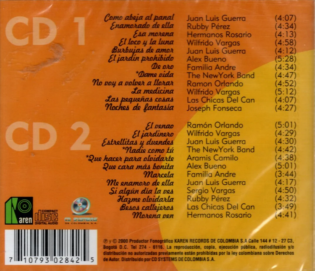 CD X2 Merengues pa´ planchar - Image 2