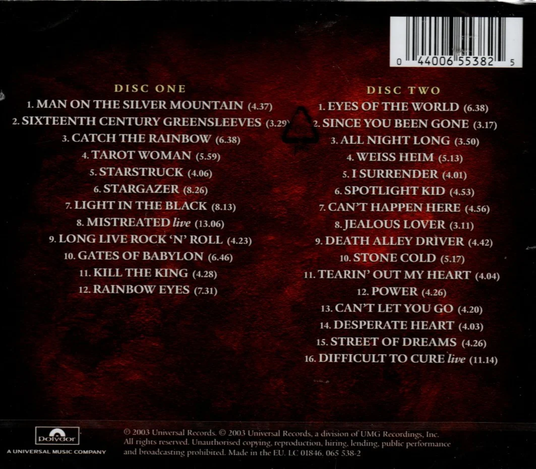 CDX2 Rainbow – Catch The Rainbow: The Anthology - Image 2