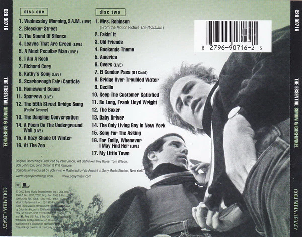 CDX2 Simon & Garfunkel – The Essential Simon & Garfunkel - Image 2