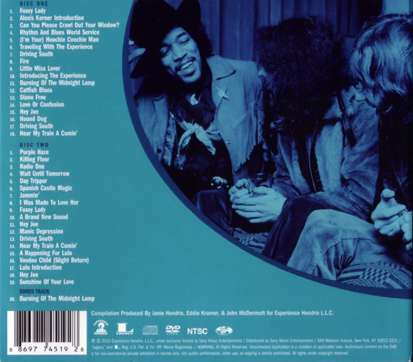 CD X2 The Jimi Hendrix Experience – BBC Sessions - Image 2