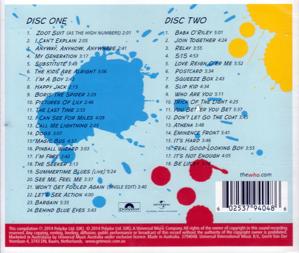 CDX2 The Who – Hits 50! - Image 2