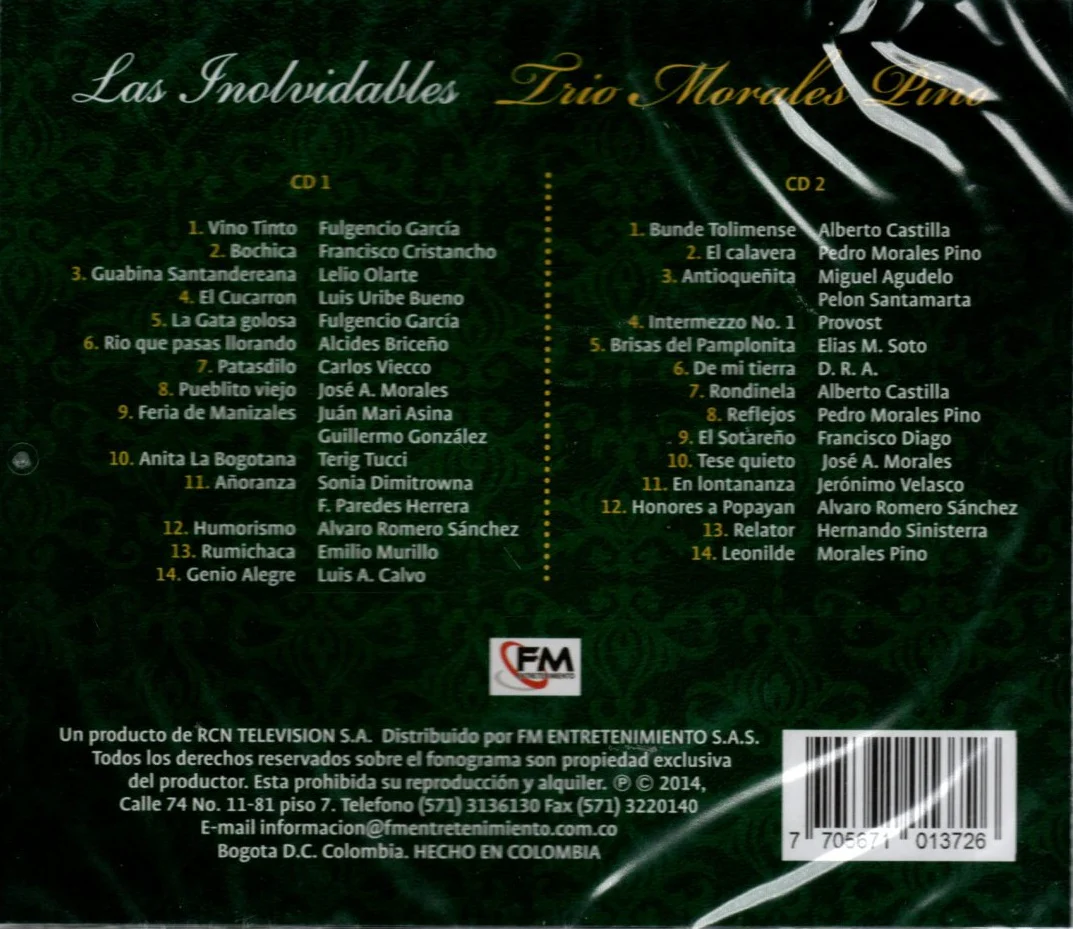 CDX2 Trio Morales Pino - Las Inolvidables - Image 2