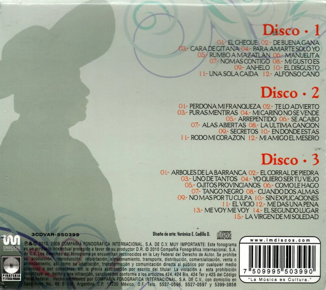 CDX3 Juan Valentin - La Voz Del Sentimiento - Image 2