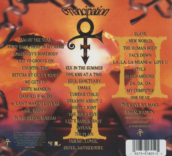 CDX3 The Artist (Formerly Known As Prince) ‎– Emancipation - Image 2