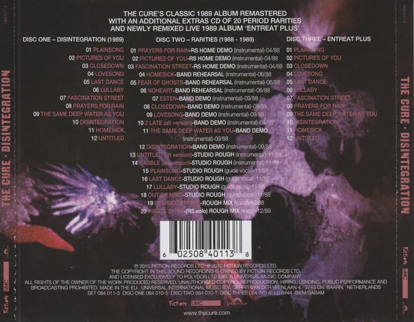 CDX3 The Cure – Disintegration - Image 2