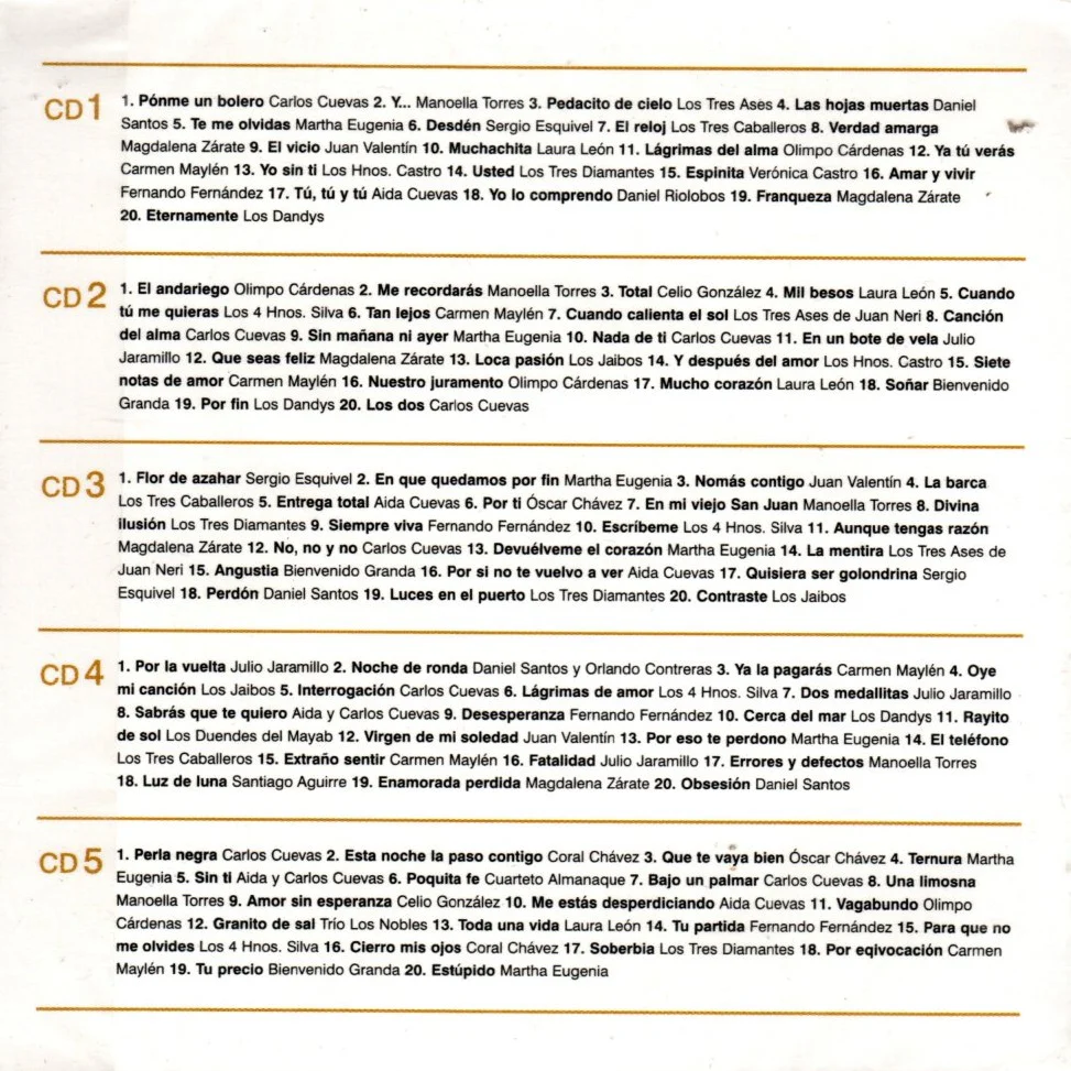 CDX5 100 Boleros - Vol2 - Image 2
