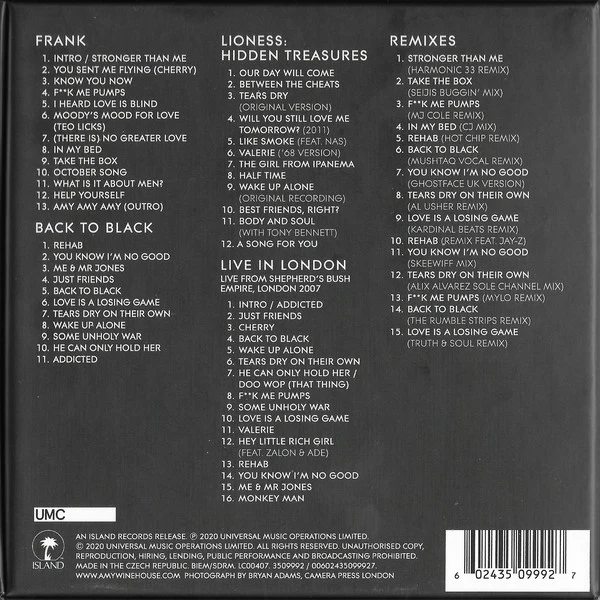 CDX5 Amy Winehouse – The Collection - Image 2