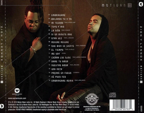 CD Zion Y Lennox - Motivanv 2 - Image 2