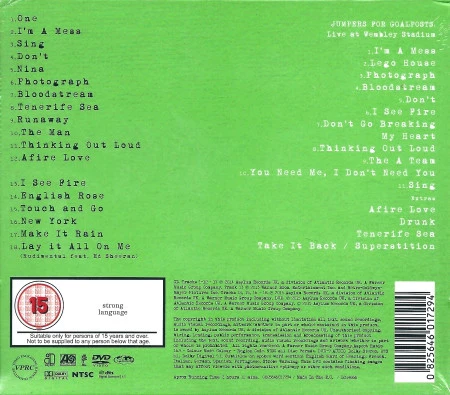 CD+DVD Ed Sheeran – X Wembley Edition - Image 2
