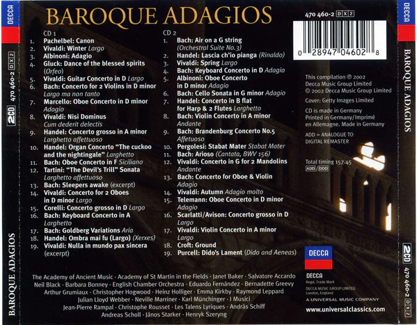 CDX2  Baroque Adagios - Image 2