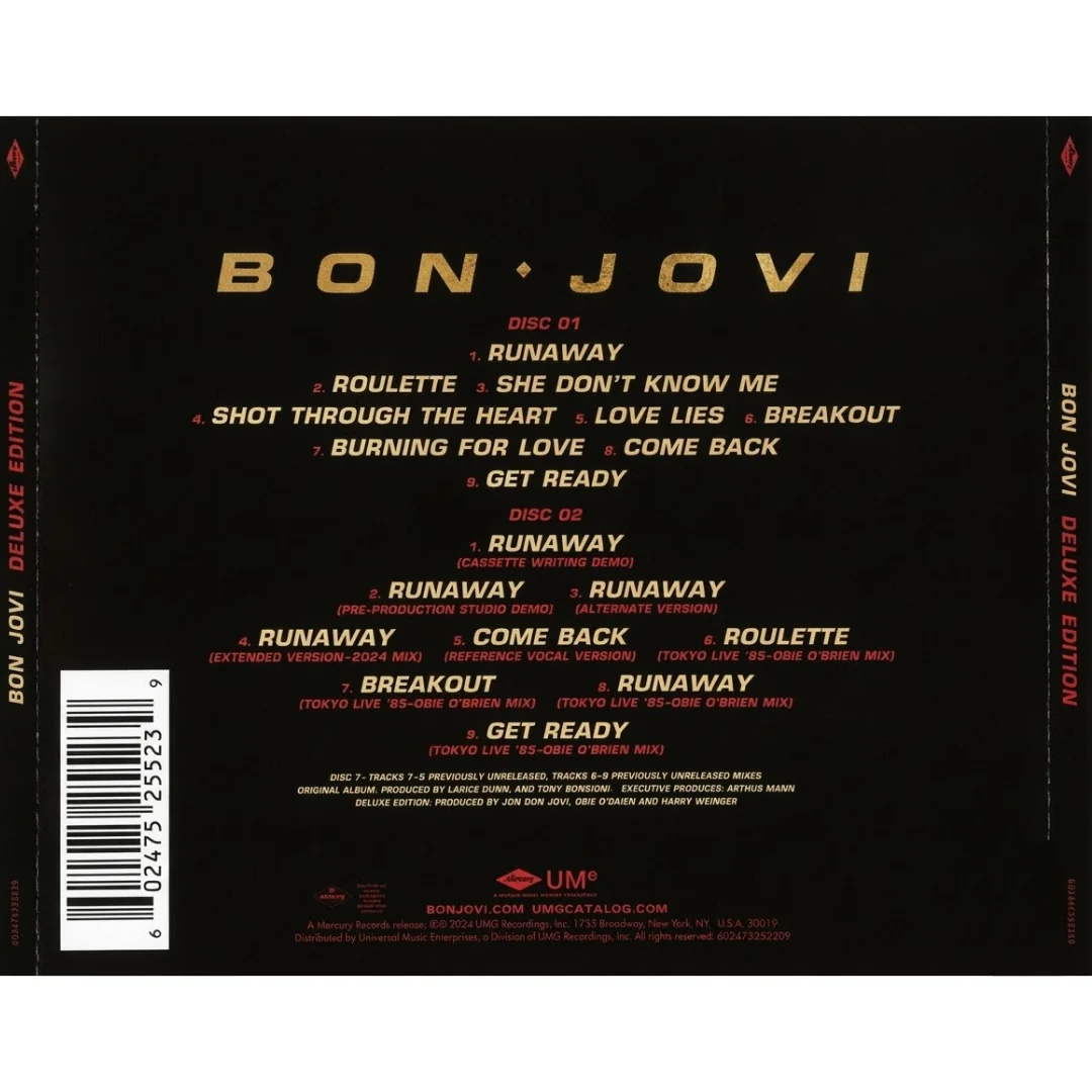 CDX2 Bon Jovi – Bon Jovi - Image 2