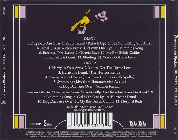CDX2 Florence + The Machine* – Between Two Lungs| - Image 2