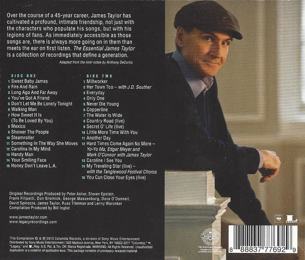 CDX2 James Taylor – The Essential James Taylor - Image 2