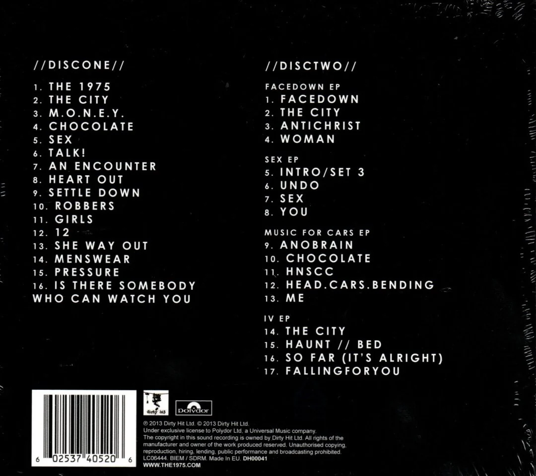 CDx2 The 1975 – The 1975 (Deluxe Edition) - Image 2
