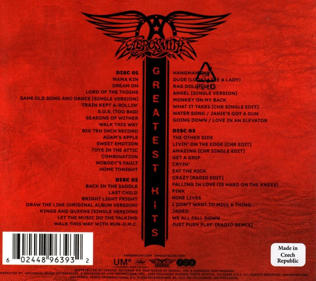 CDX3 Aerosmith –The Ultimate Greatest Hits - Image 2