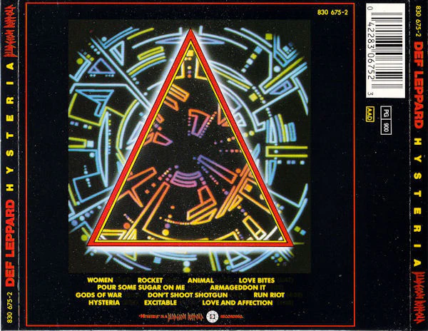 Def Leppard ‎– Hysteria / CD - Image 2