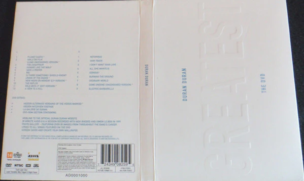 DURAN DURAN – GREATEST - THE DVD / DVD - Image 2