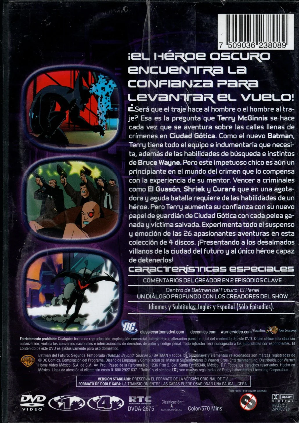 DVD Batman del Futuro - Temporada 2 - Image 2