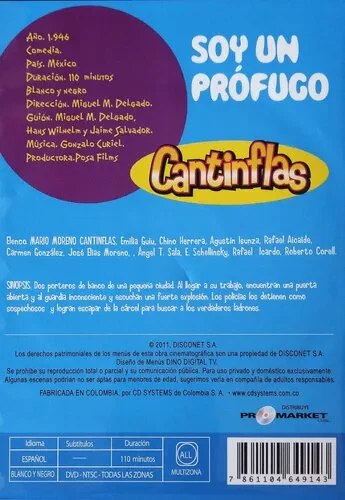 DVD Cantinflas - Soy Un Prófugo - Image 2