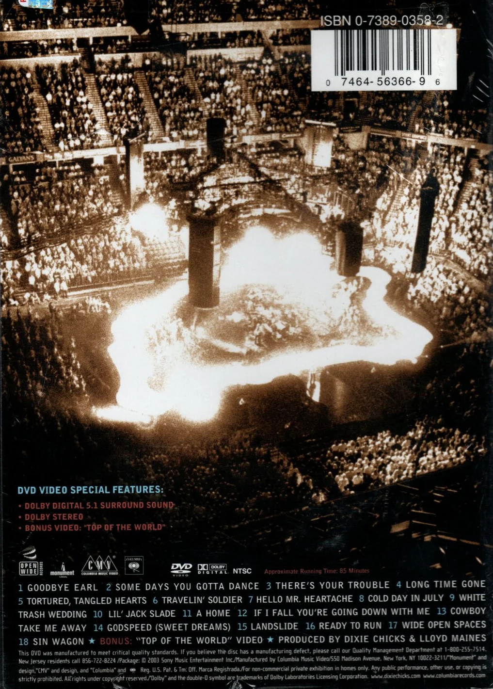 DVD Dixie Chicks – Top Of The World Tour - Live - Image 2