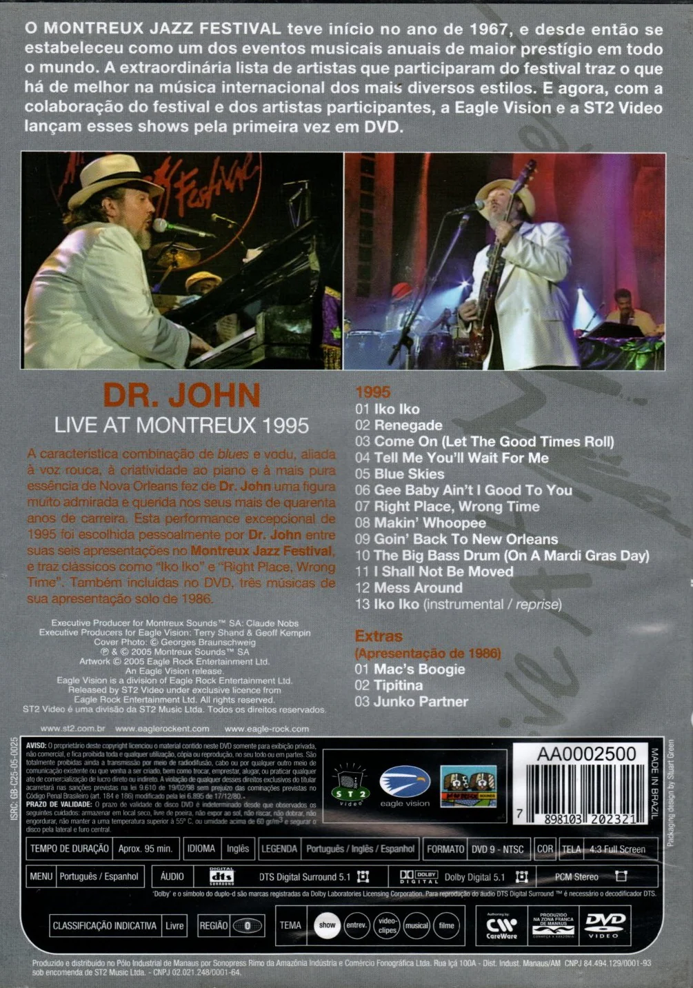 DVD DR. John - Live at Monterrey 1995 - Image 2