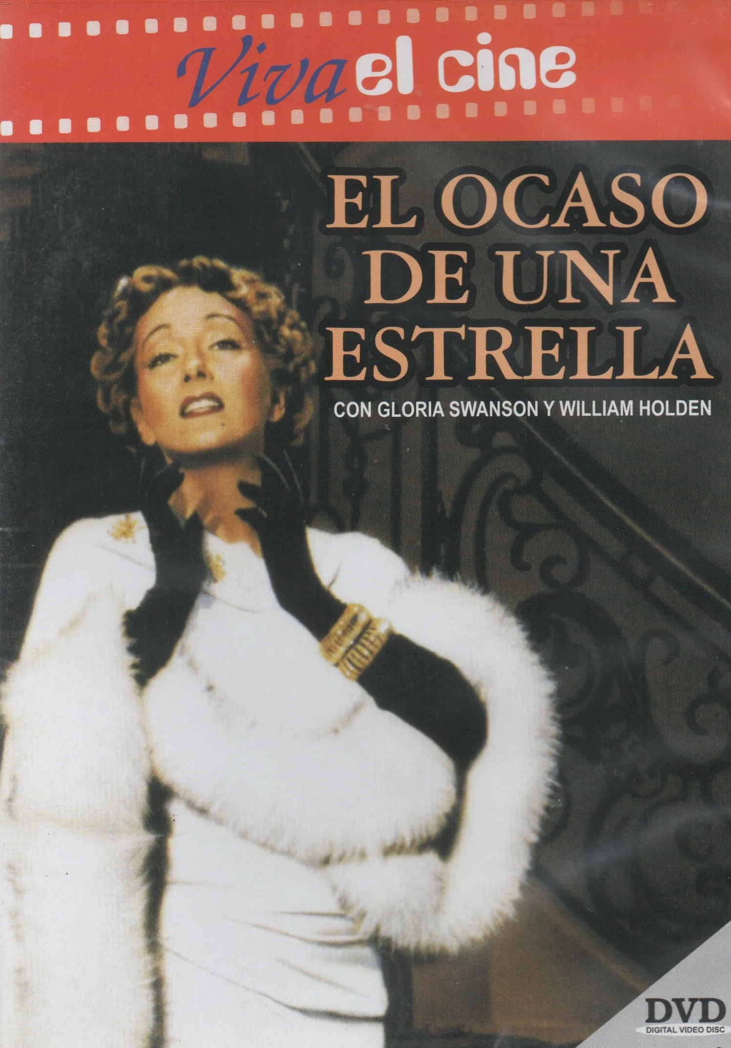 DVD Glorioa swanson/ William holden - El ocaso de una estrella -