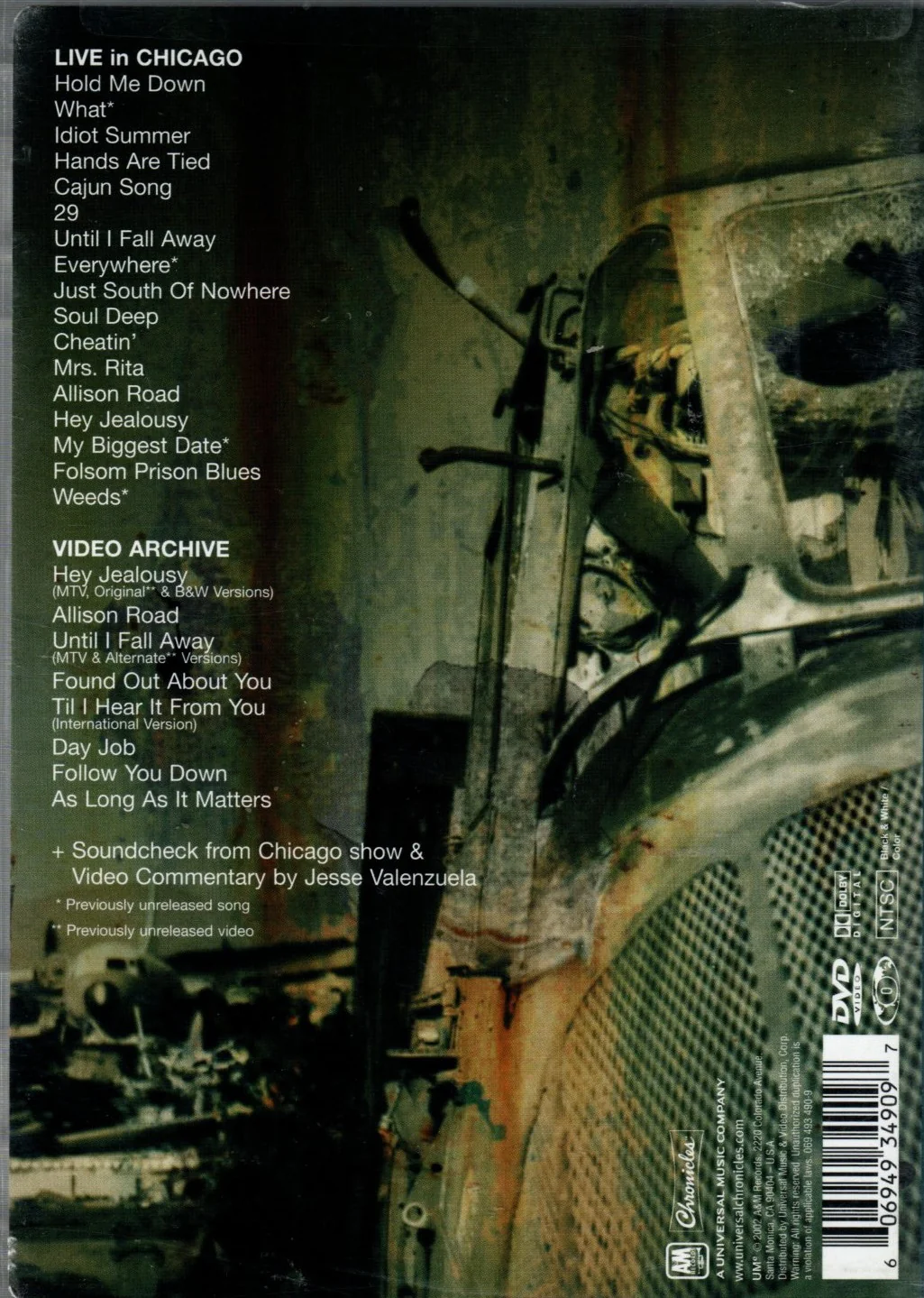 DVD Gin Blossoms - Just South Of Nowhere - Image 2