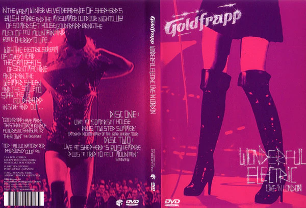 DVD Goldfrapp – Wonderful Electric (Live In London) - Image 2